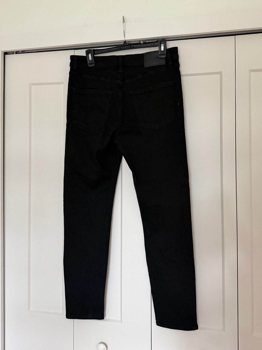 Express Atheltic Skinny Black Jeans
